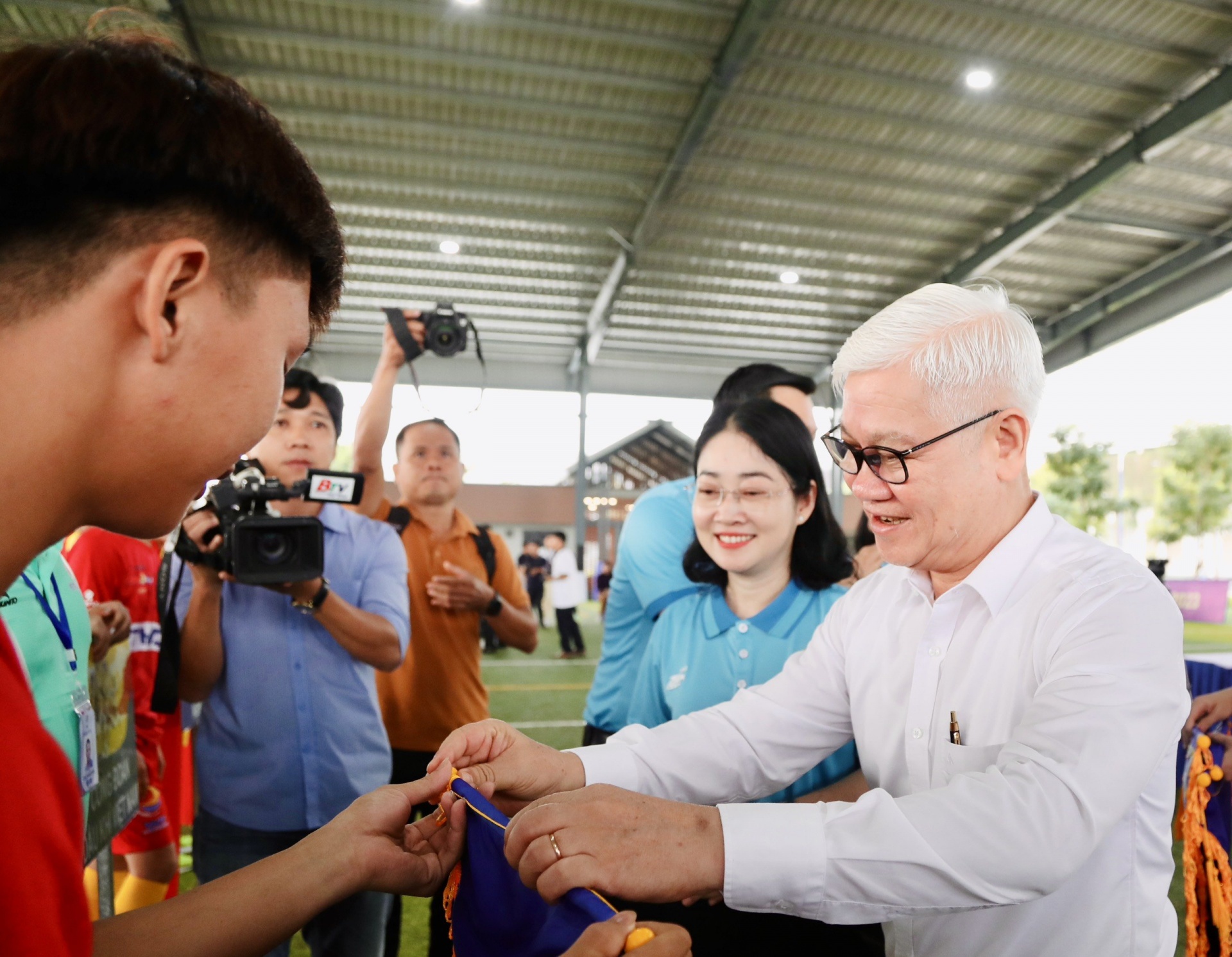 Khai mạc vòng chung kết Giải bóng đá công nhân năm 2023