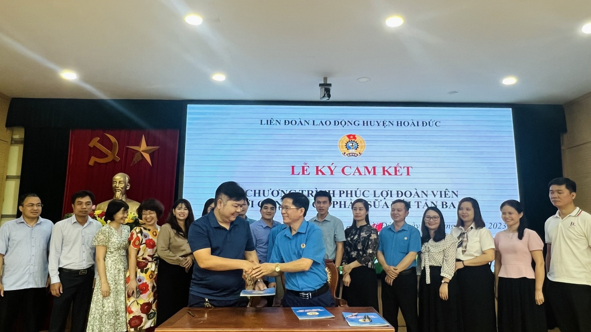 Hà Nội: Trên 3.000 đoàn viên huyện Hoài Đức được hưởng phúc lợi Hà Nội: Trên 3.000 đoàn viên huyện Hoài Đức được hưởng phúc lợi