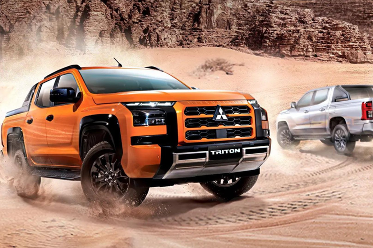 Mitsubishi Triton Athlete 2024 có giá quy đổi chỉ 765 triệu đồng