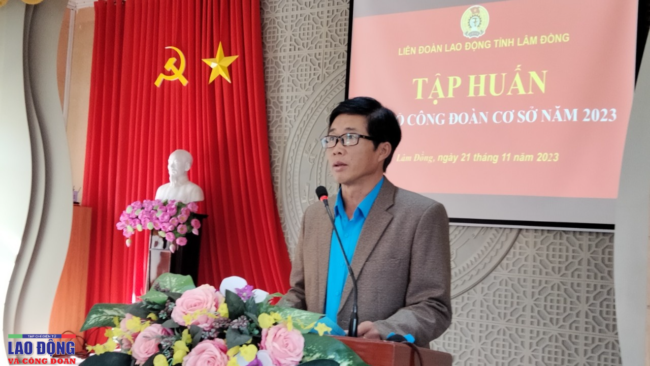 Tập huấn, bồi dưỡng nâng cao chất lượng cán bộ công đoàn cơ sở doanh nghiệp