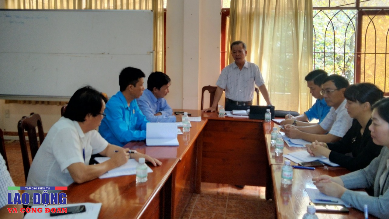 Công đoàn tỉnh Lâm Đồng giám sát thực hiện pháp luật lao động