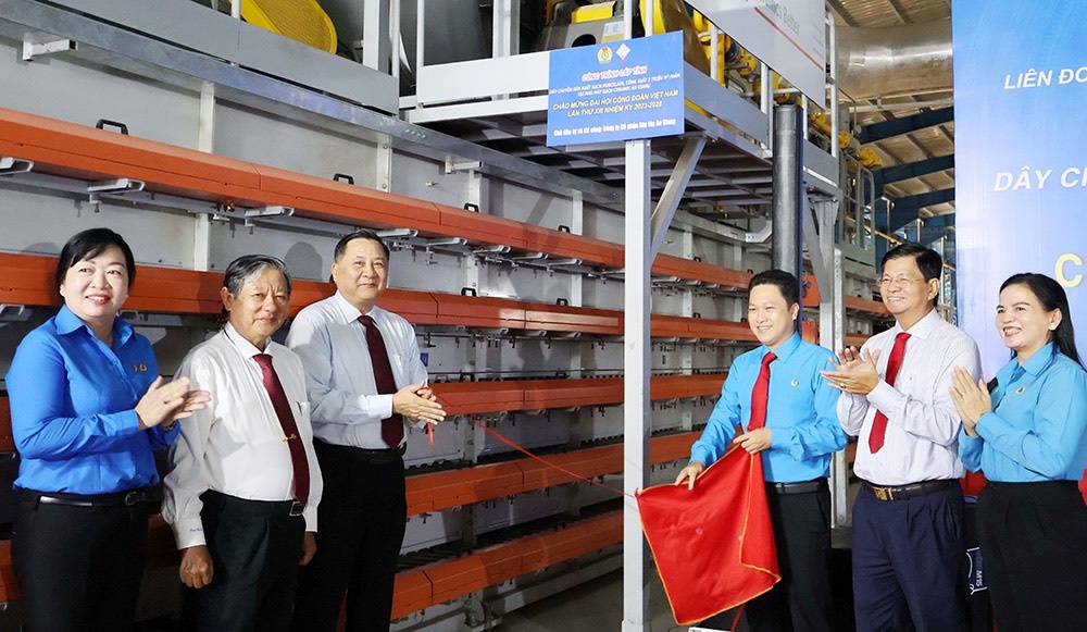 Công trình chào mừng đại hội tạo việc làm cho hơn 100 lao động