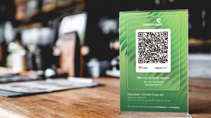 Vietcombank ra mắt bộ giải pháp “QR nhận tiền” và “Quản lý doanh thu theo từng mã QR”