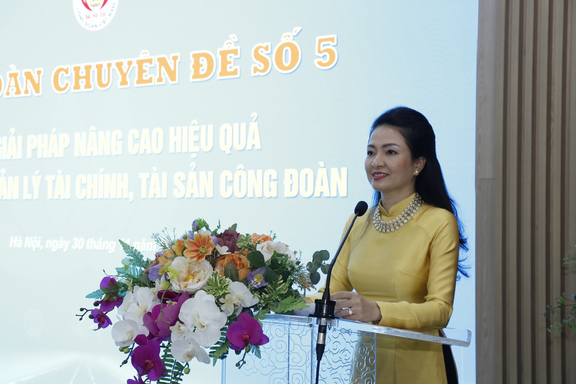 Hướng đến mục tiêu tài chính công đoàn phát triển bền vững Hướng đến mục tiêu tài chính công đoàn phát triển bền vững
