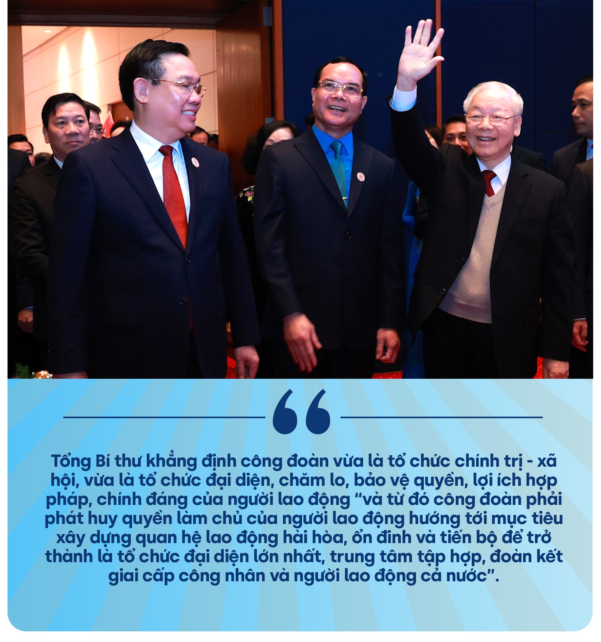 Tầm nhìn mới về sứ mệnh, vai trò của Công đoàn Việt Nam trong thời kỳ mới của đất nước