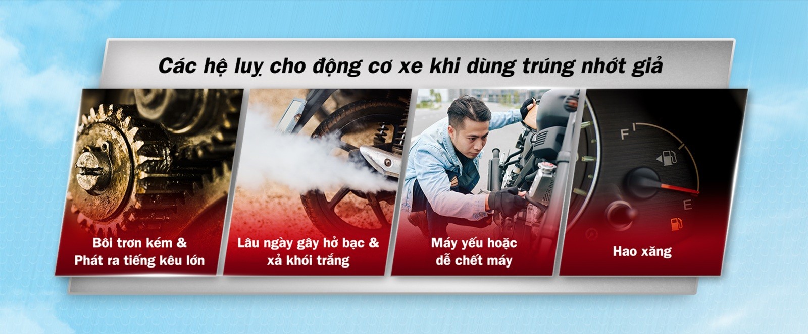 “Nhớt Thật - Nhớt Giả”, thực trạng nan giải của thị trường nhớt Việt nhớt