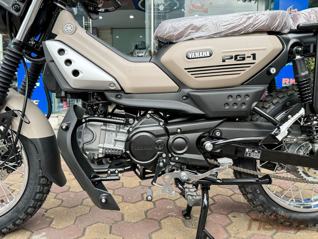 Chi tiết mẫu xe máy Yamaha PG 1 tại đại lý, đối thủ Honda CrossCub