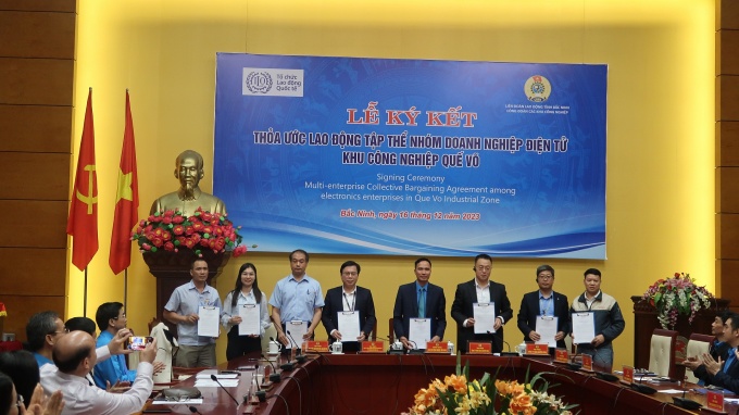 60.000 NLĐ được tăng quyền lợi từ Thoả ước nhóm doanh nghiệp điện tử