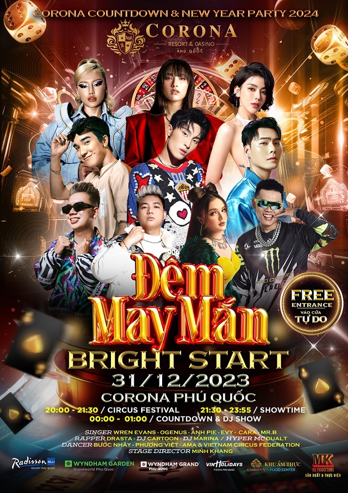 Phú Quốc United Center đón năm mới 2024 với đại tiệc nhạc hội countdown Phú Quốc United Center đón năm mới 2024 với đại tiệc nhạc hội countdown