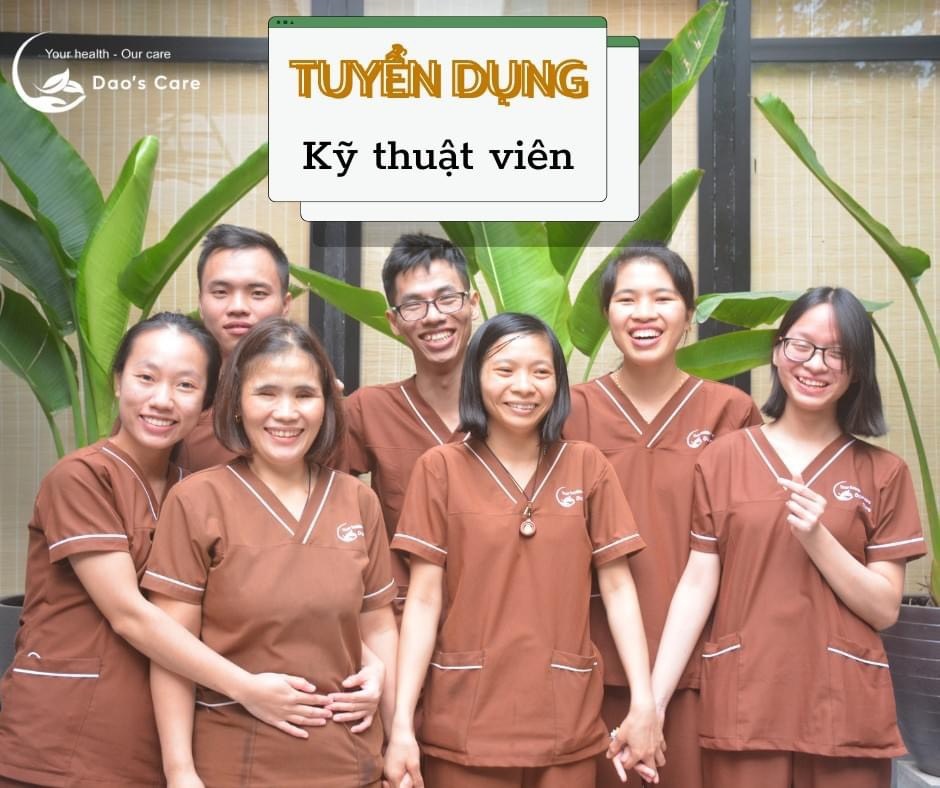 Dao’s Care tuyển dụng 20 kỹ thuật viên Spa Dao’s Care tuyển dụng 20 kỹ thuật viên Spa