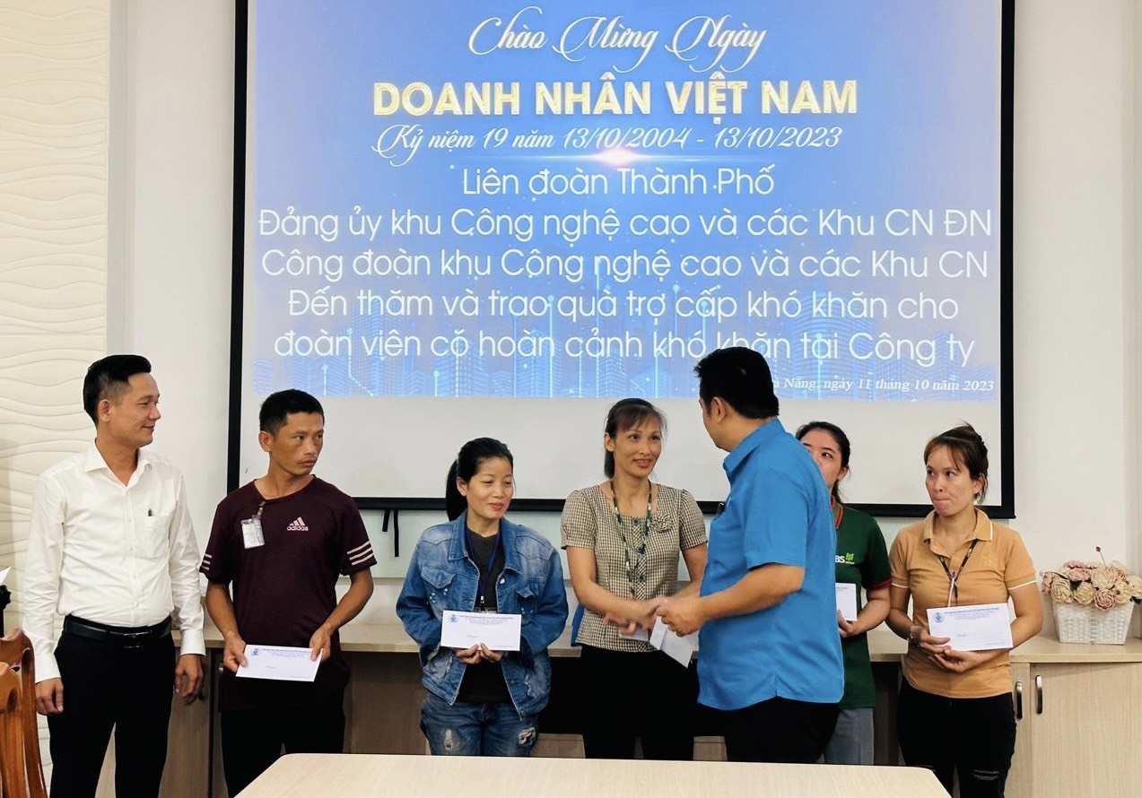 Gần 24.000 đoàn viên, người lao động được chăm lo tại các KCN Đà Nẵng Gần 24.000 đoàn viên, người lao động được chăm lo tại các KCN Đà Nẵng