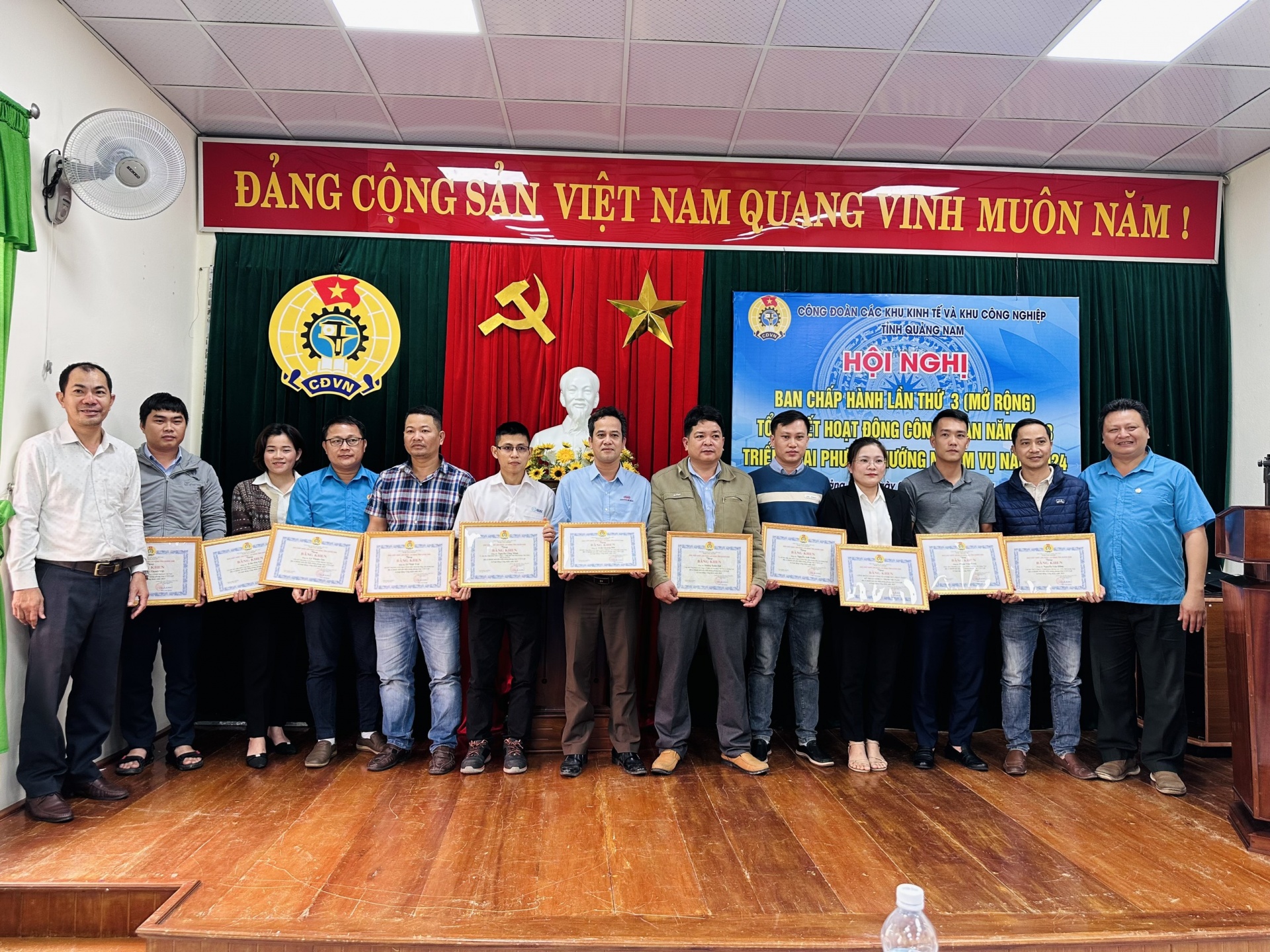 Tất cả đoàn viên, người lao động trong các khu công nghiệp Quảng Nam đều sẽ có Tết