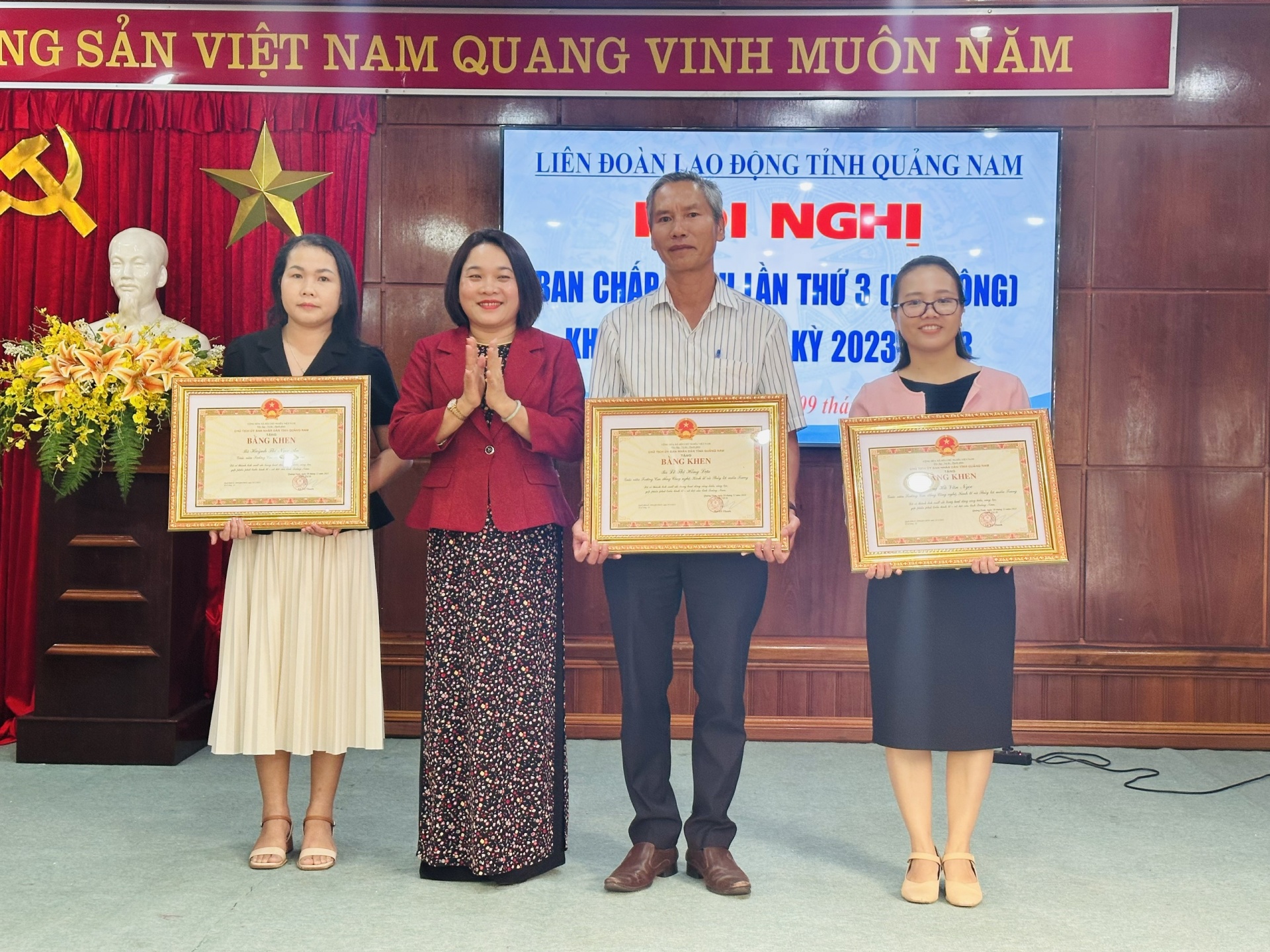 “Đến với đoàn viên, người lao động bằng: thực chất, thực lòng, thực tâm”