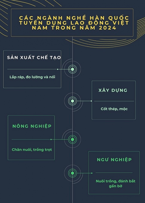 Dự kiến sẽ có hơn 15.000 lao động Việt Nam sang Hàn Quốc làm việc trong năm 2024 Dự kiến sẽ có hơn 15.000 lao động Việt Nam sang Hàn Quốc làm việc trong năm 2024