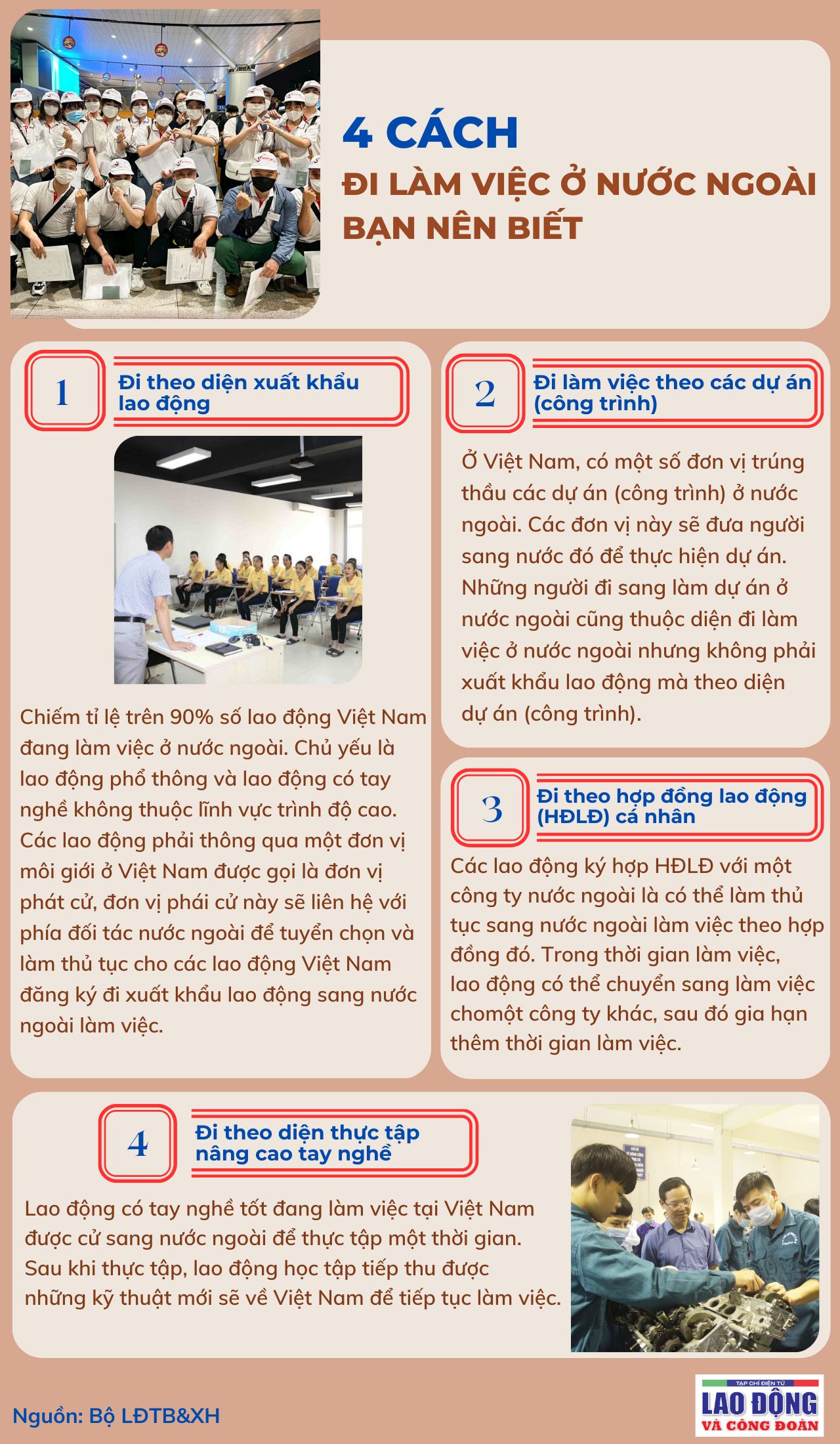 4 cách đi làm việc ở nước ngoài bạn nên biết