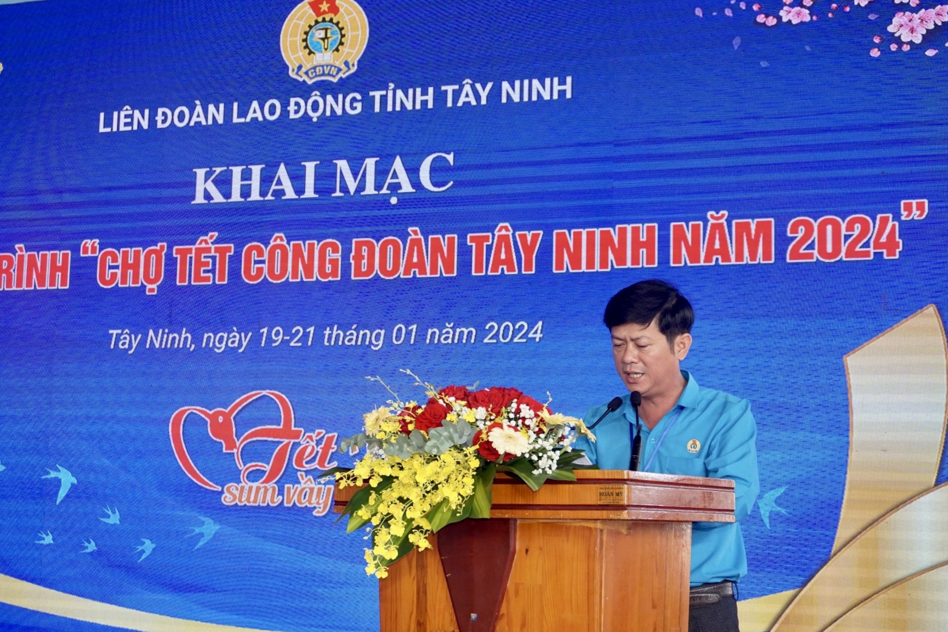 40.000 phiếu mua hàng giảm giá tại Chợ Tết Công đoàn Tây Ninh