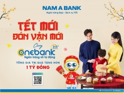 Tết đón vận mới cùng ngân hàng số Nam A Bank