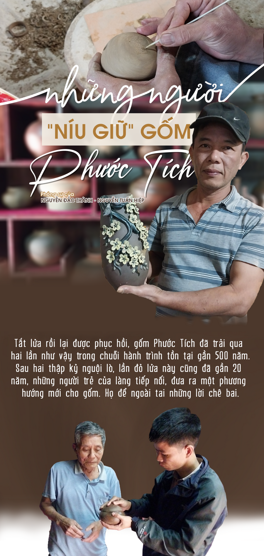 Những người níu giữ gốm Phước Tích Những người níu giữ gốm Phước Tích