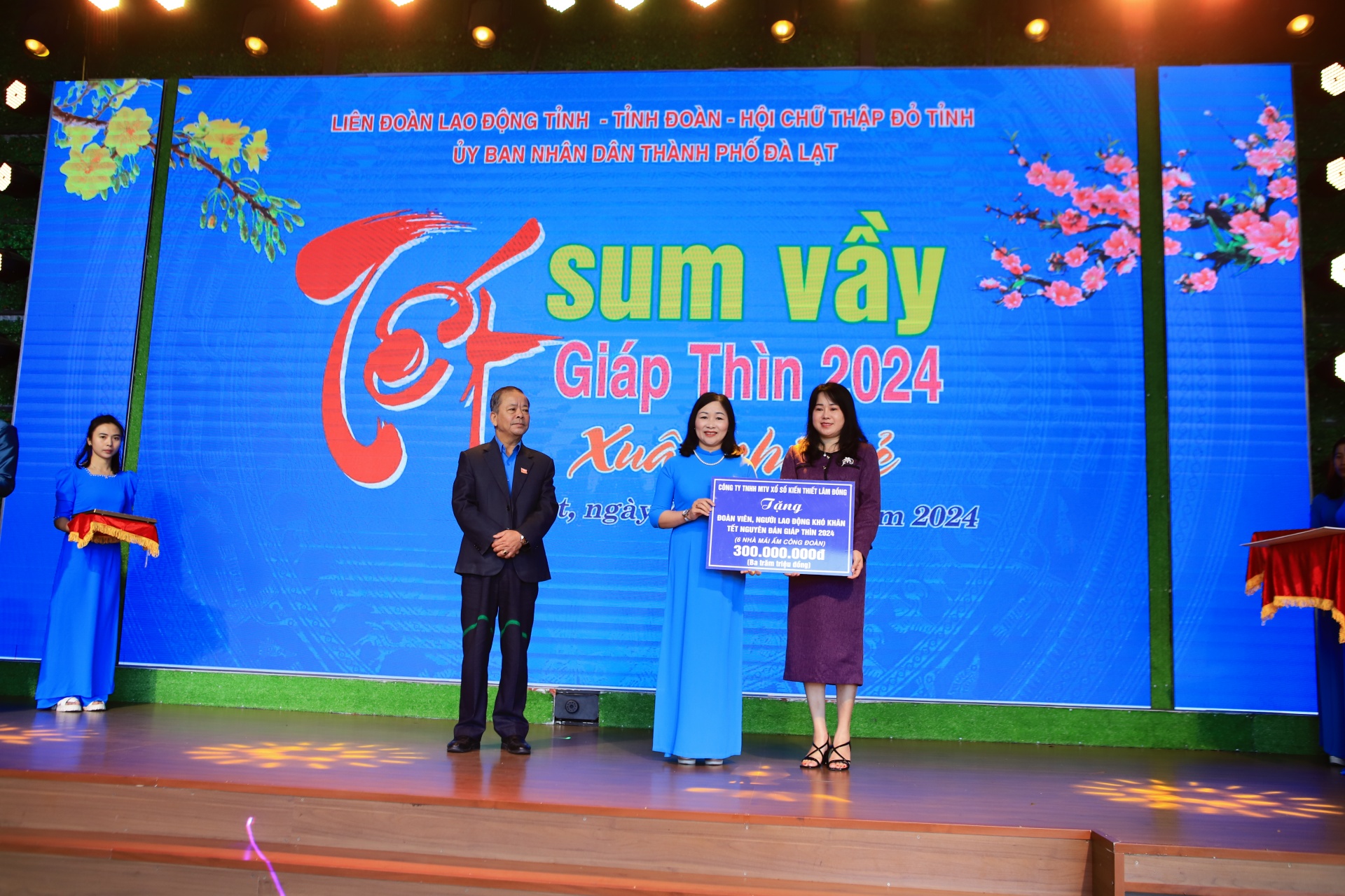 Tết sum vầy ấm tình đoàn viên, người lao động ở Lâm Đồng