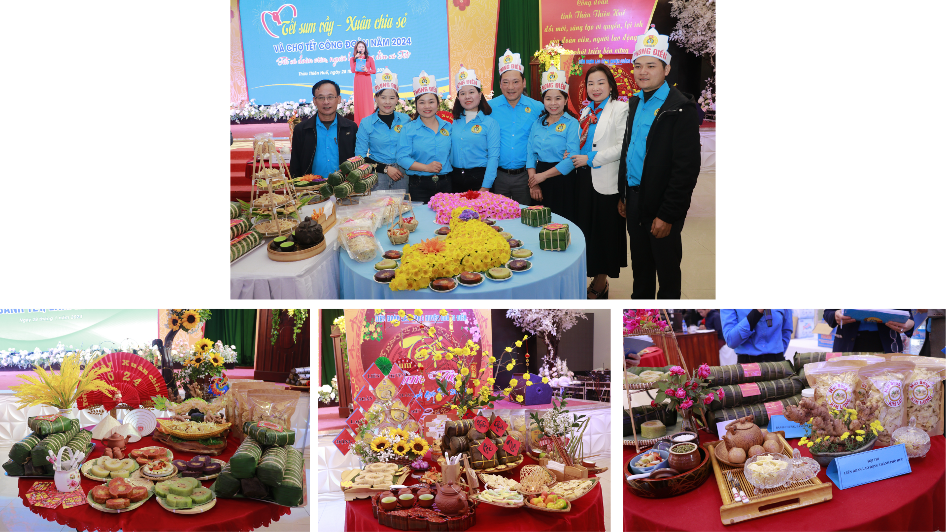 Thừa Thiên Huế: Người lao động vượt trăm cây số chơi Tết Công đoàn