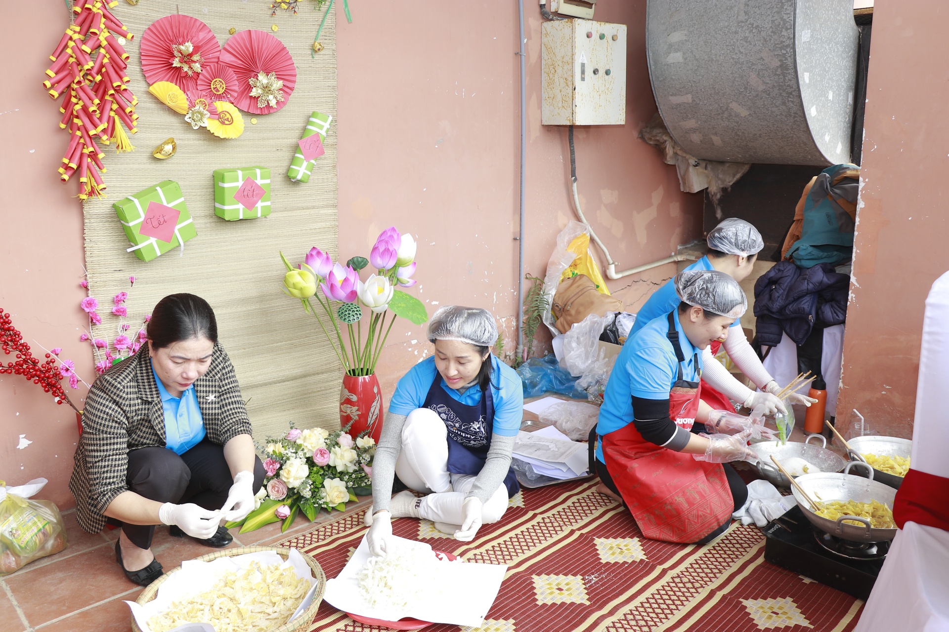 Mang nét văn hóa cổ truyền vào “Tết sum vầy”