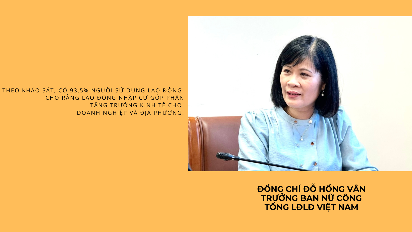 Vai trò của tổ chức Công đoàn đối với lao động nữ di cư