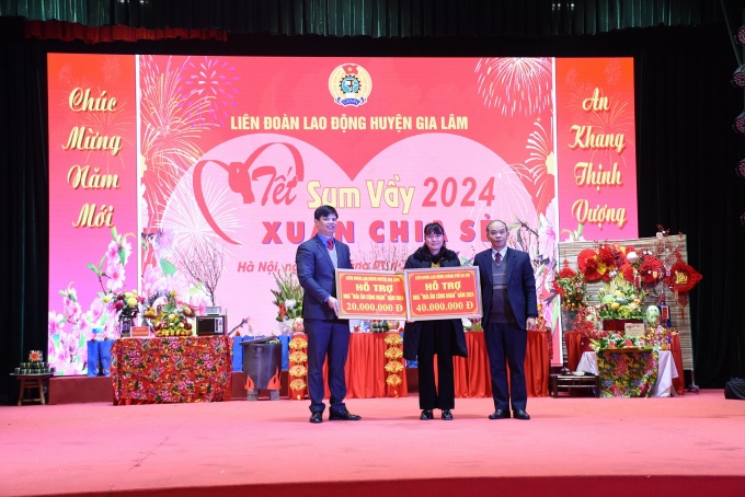 Tết ấm tình Công đoàn của nữ đoàn viên mắc bệnh hiểm nghèo