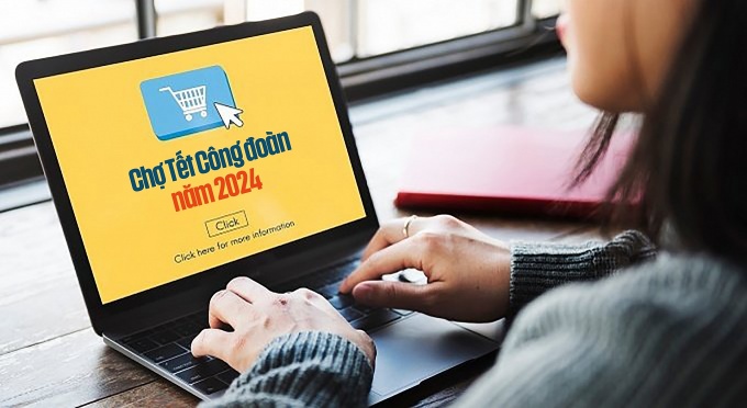 Kéo dài thêm thời gian chương trình Chợ Tết Công đoàn năm 2024