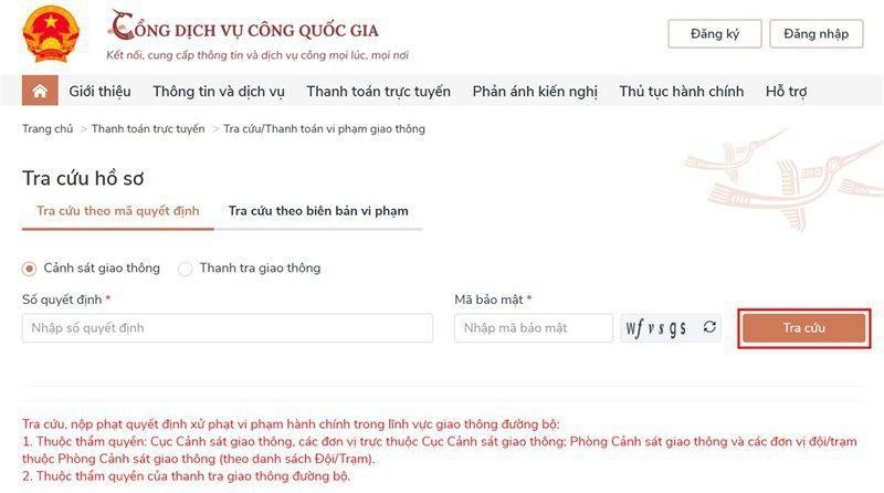 nộp phạt nguội nộp phạt nguội