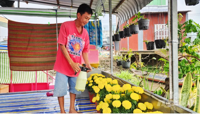 Chông chênh chợ nổi vào Xuân