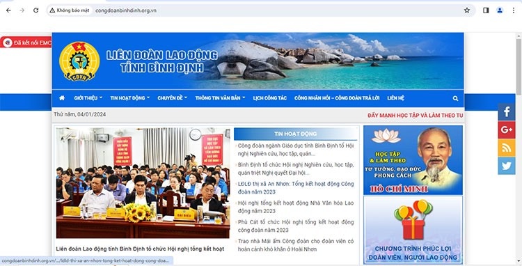 Chuyển đổi số là xu thế tất yếu Chủ tịch LĐLĐ tỉnh Bình Định: Chuyển đổi số là xu thế tất yếu