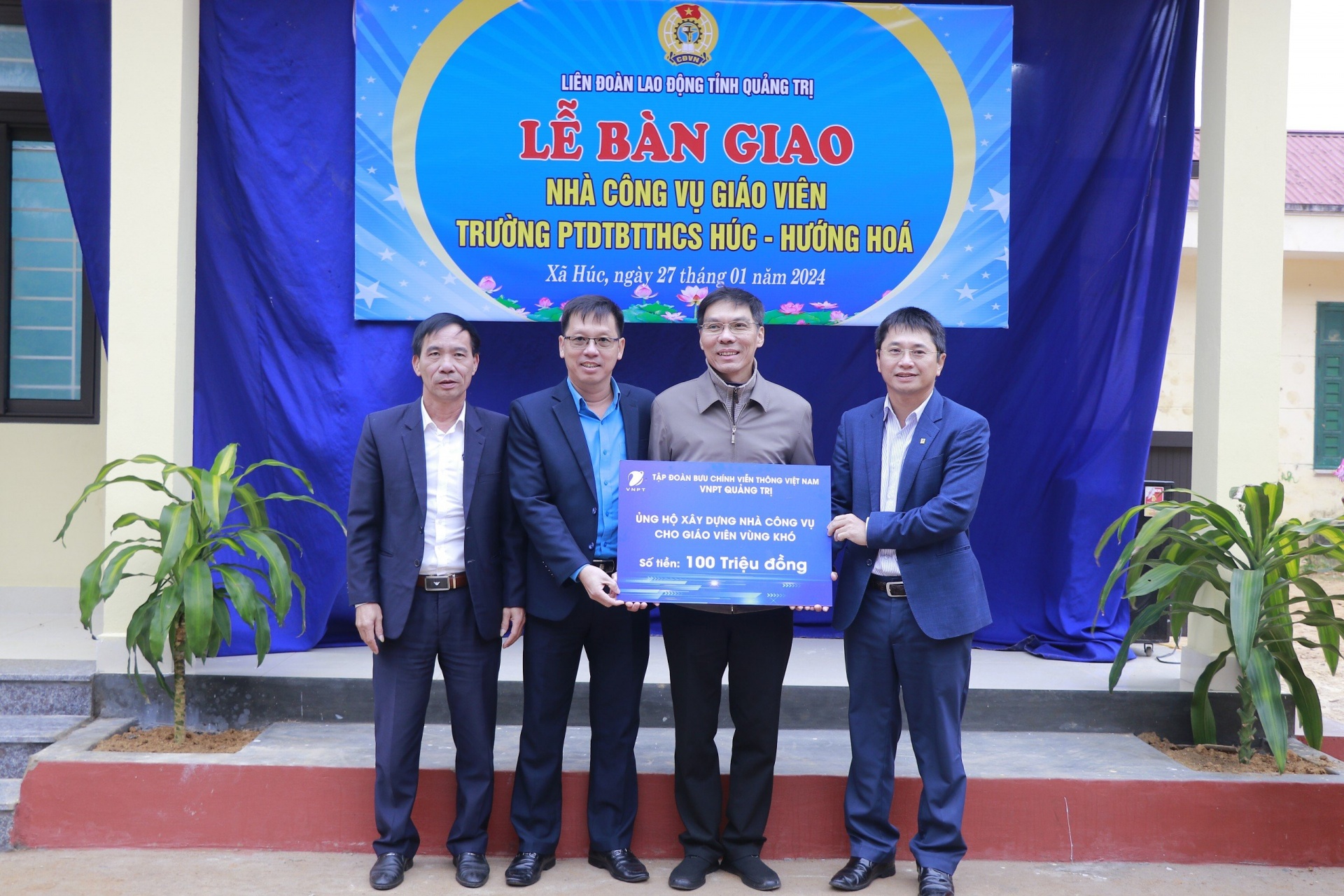 Hiện thực hóa ước mơ nhà công vụ cho giáo viên cắm bản