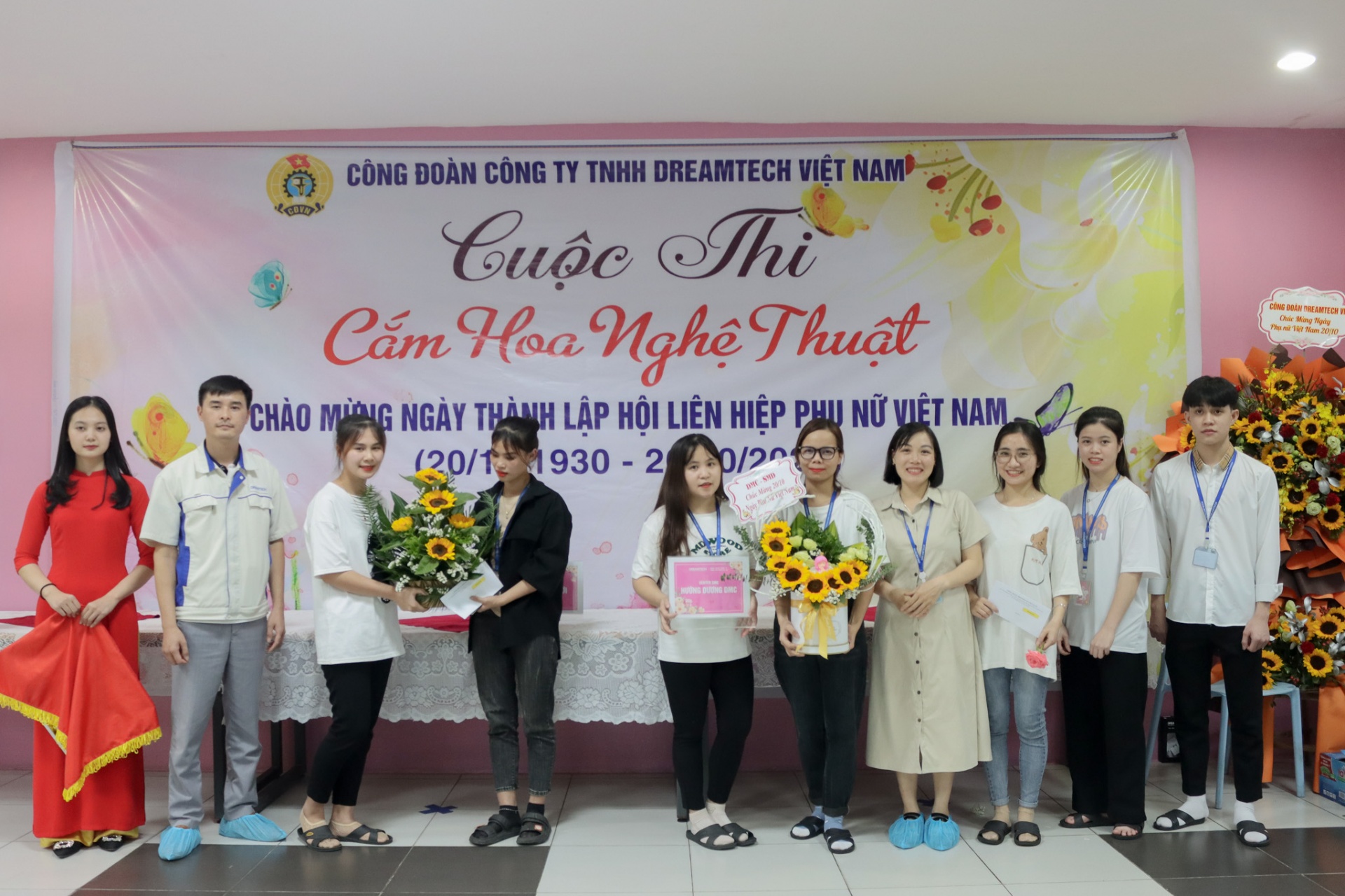 Công ty TNHH Dreamtech Việt Nam tuyển 2.000 công nhân đi làm ngay