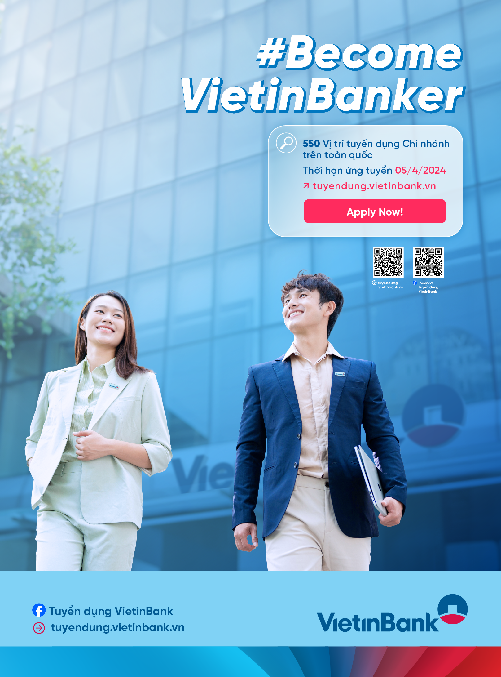 VietinBank tuyển dụng tập trung đợt 1 năm 2024 VietinBank tuyển dụng tập trung đợt 1 năm 2024