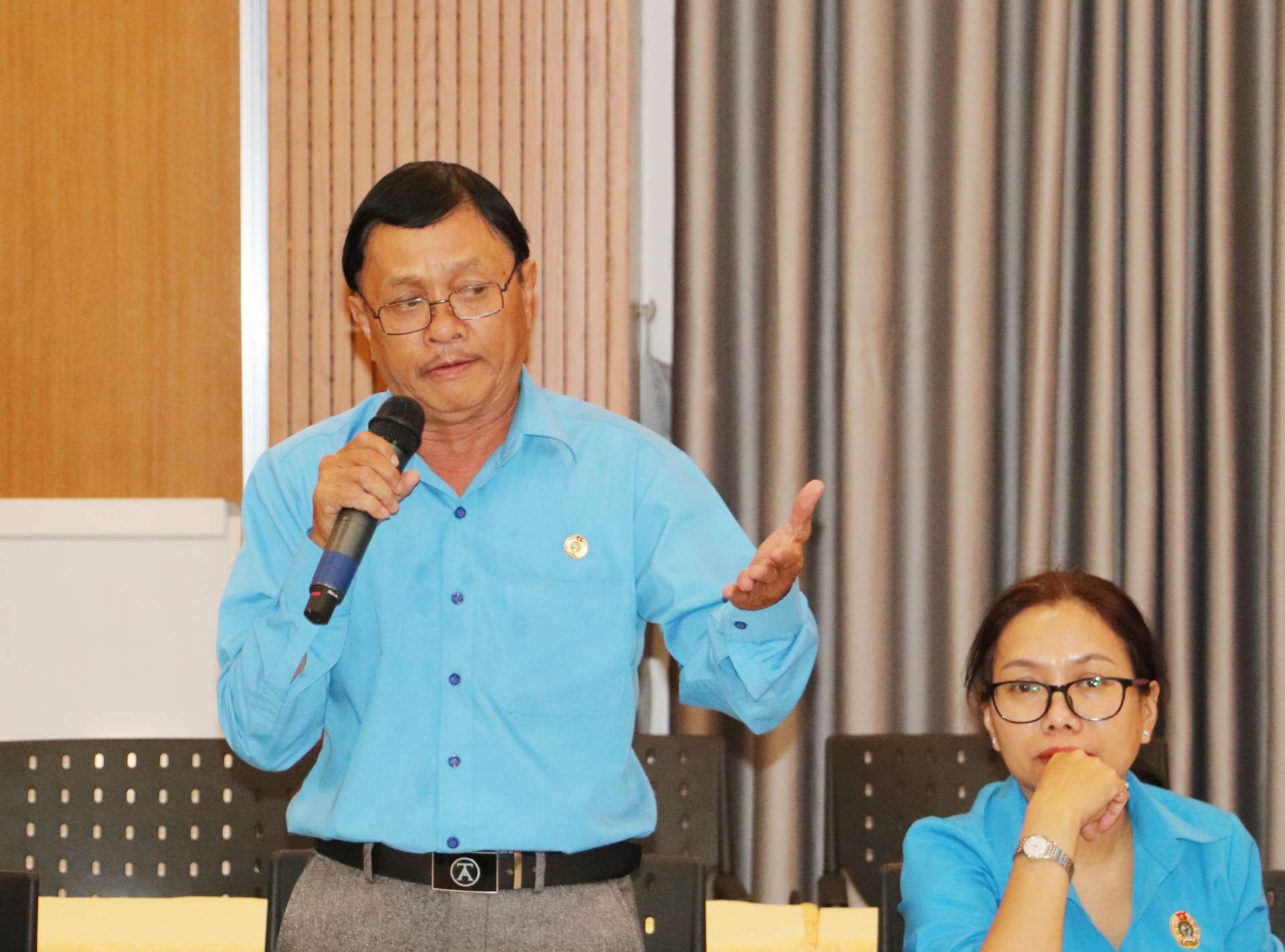 Cán bộ công đoàn góp ý dự thảo Luật Bảo hiểm xã hội