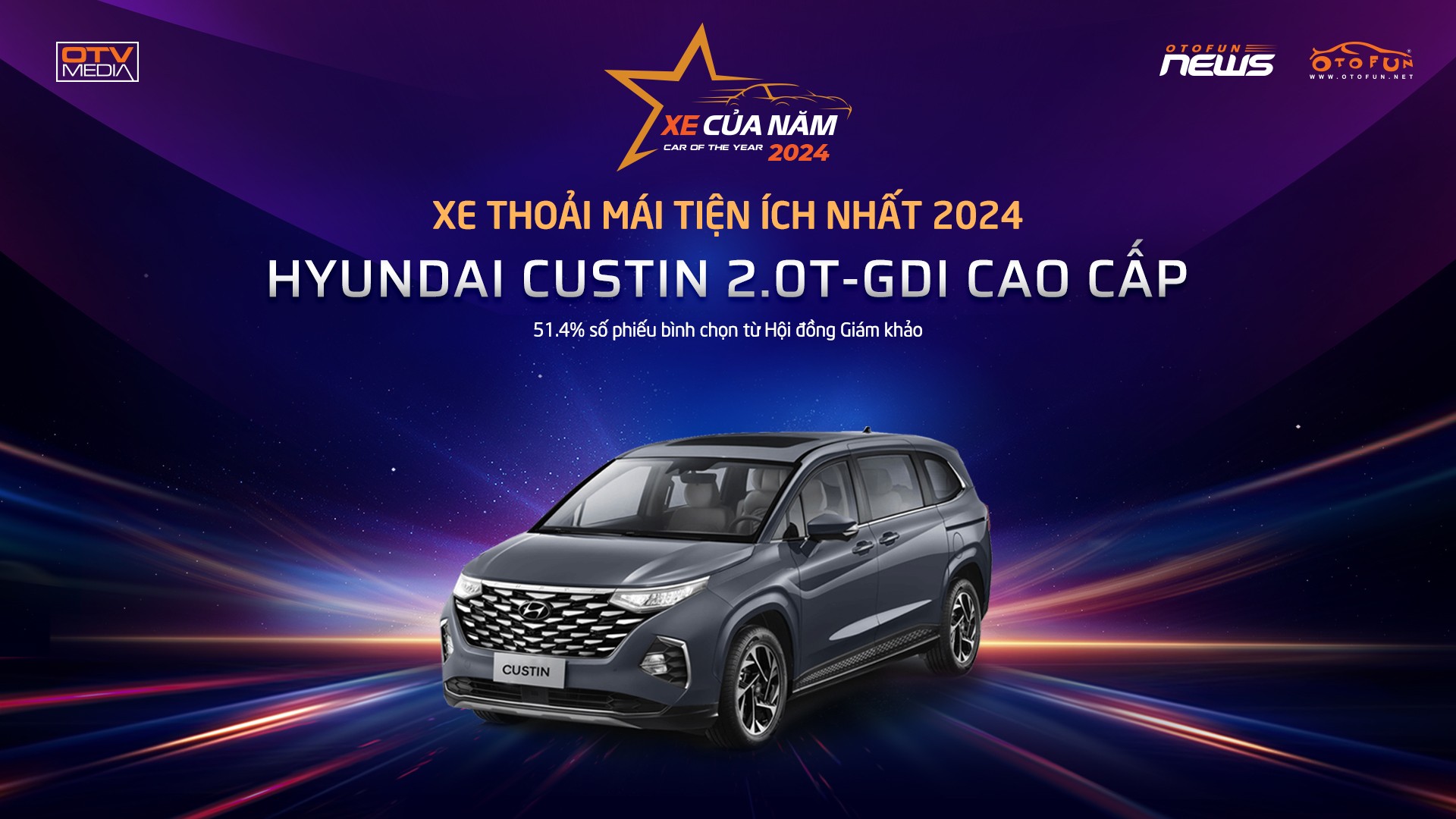 Giải thưởng XE CỦA NĂM 2024 tìm ra chủ nhân mới Giải thưởng XE CỦA NĂM 2024 tìm ra chủ nhân mới