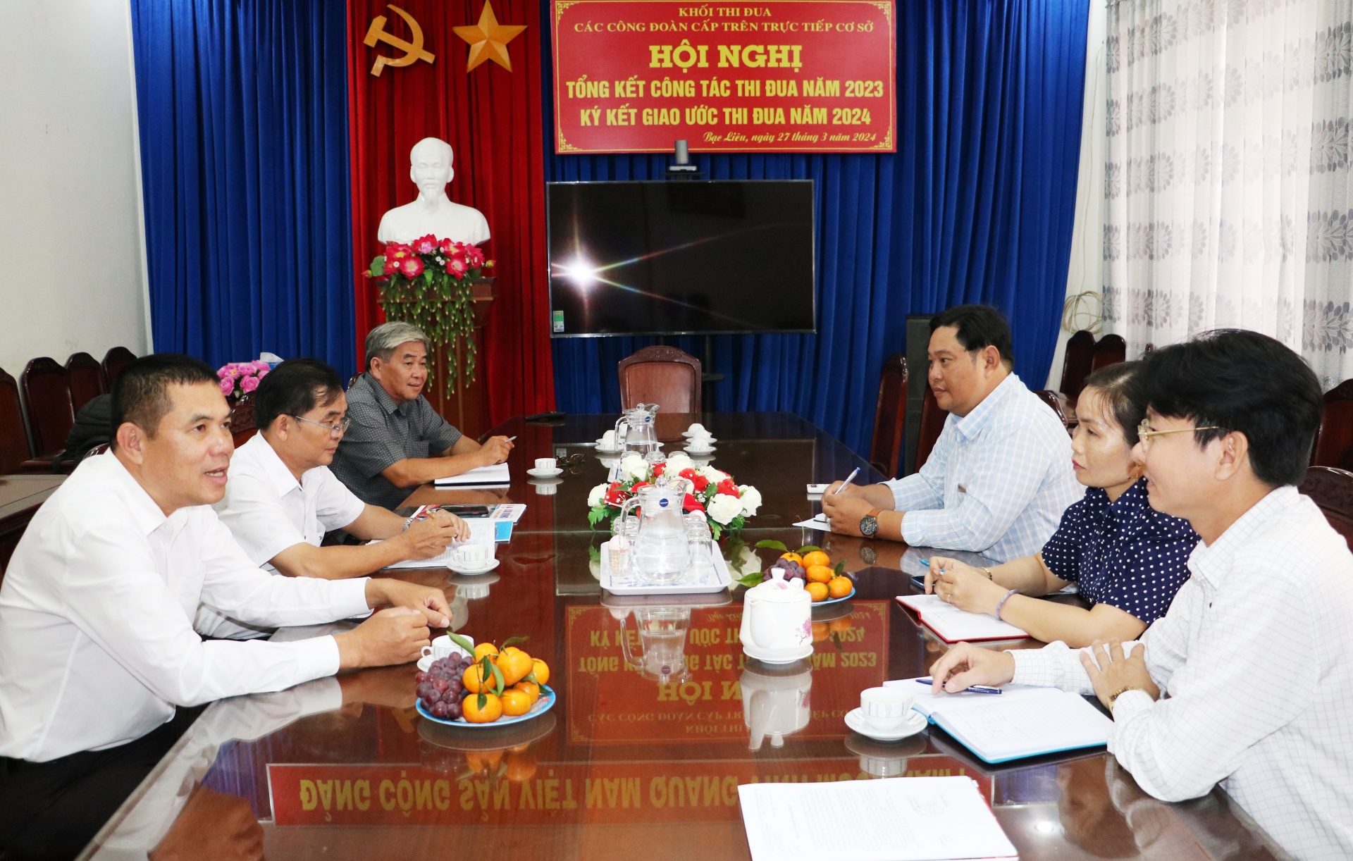 Bạc Liêu: Chăm lo đời sống người lao động gắn với đặc thù từng đơn vị Bạc Liêu: Chăm lo đời sống người lao động gắn với đặc thù từng đơn vị