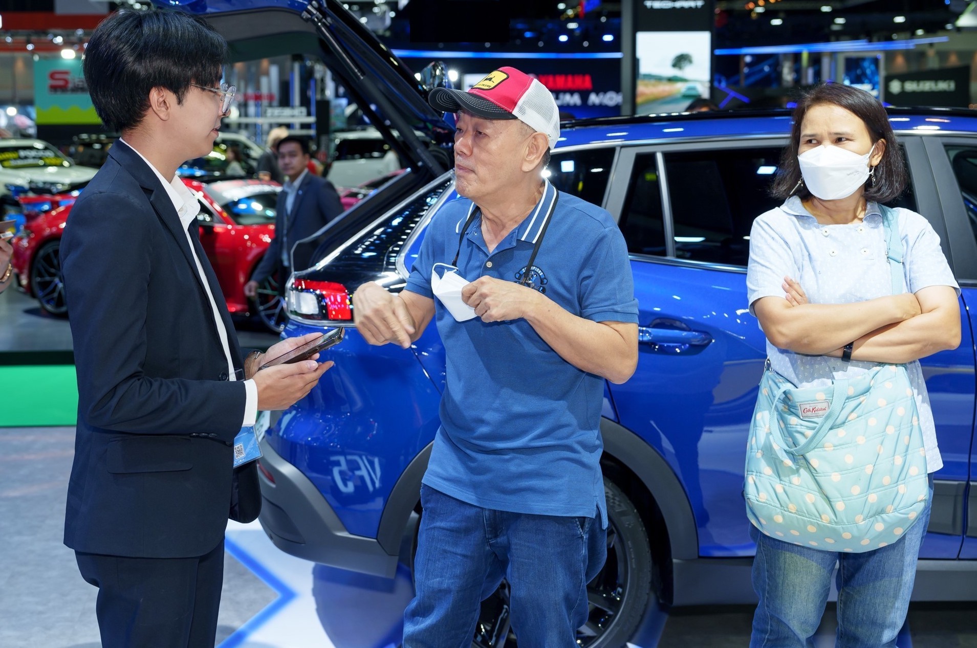Người thái nói gì về xe điện vinfast tại triển lãm Ô tô quốc tế bangkok 2024?