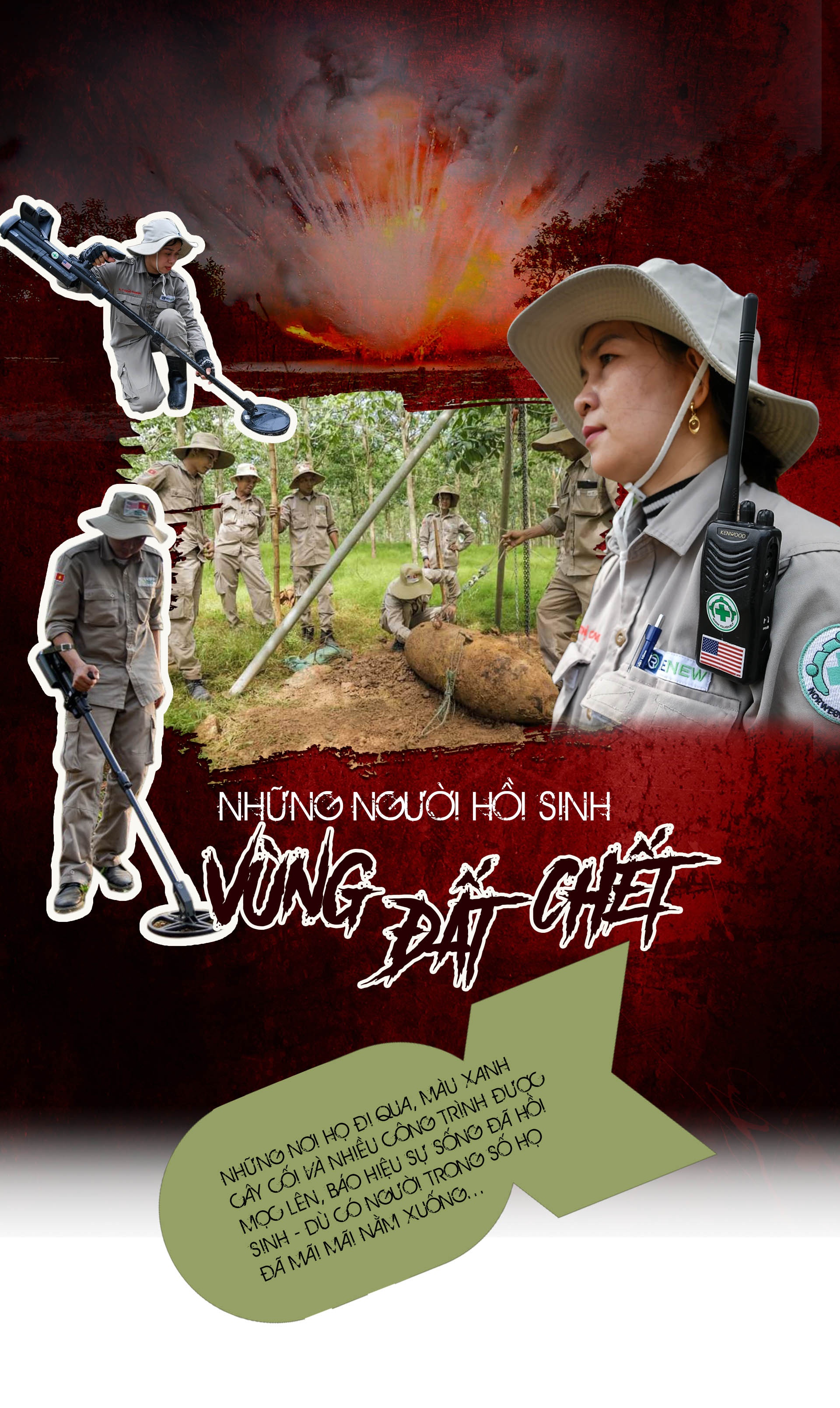 Những người hồi sinh “vùng đất chết”