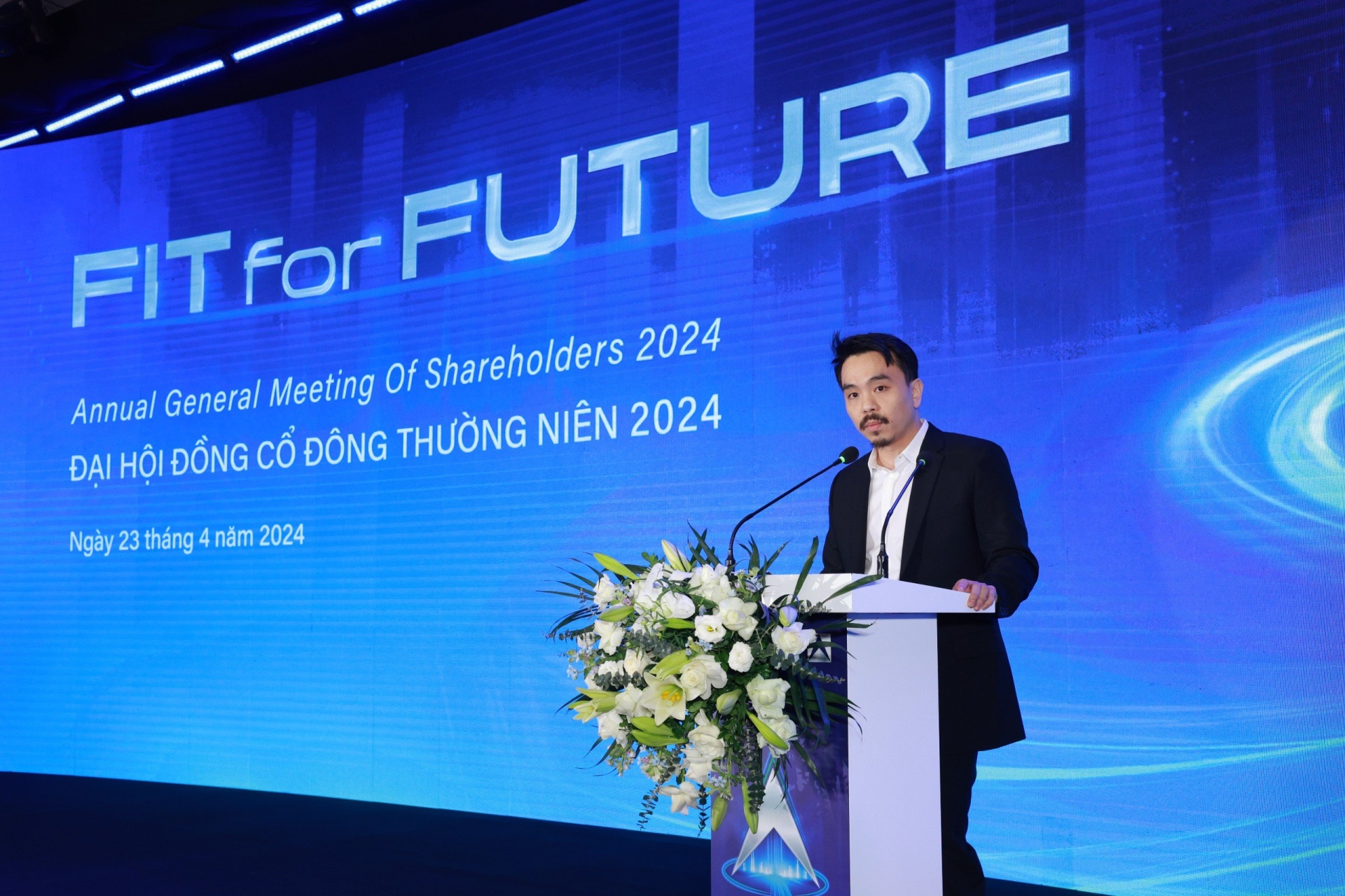 Chủ tịch Hội đồng Quản trị Masan High-Tech Materials phát biểu khai mạc Đại hội Chủ tịch Hội đồng Quản trị Masan High-Tech Materials phát biểu khai mạc Đại hội