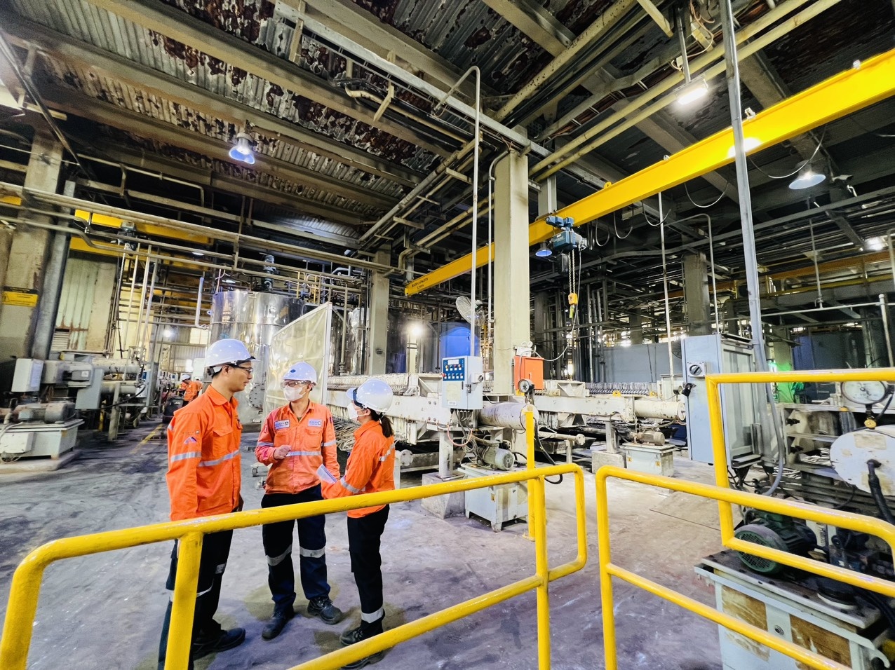 Người lao động tỉnh Thái Nguyên chiếm trên 60% tỷ lệ lao động tại Masan High-Tech Materials Người lao động tỉnh Thái Nguyên chiếm trên 60% tỷ lệ lao động tại Masan High-Tech Materials