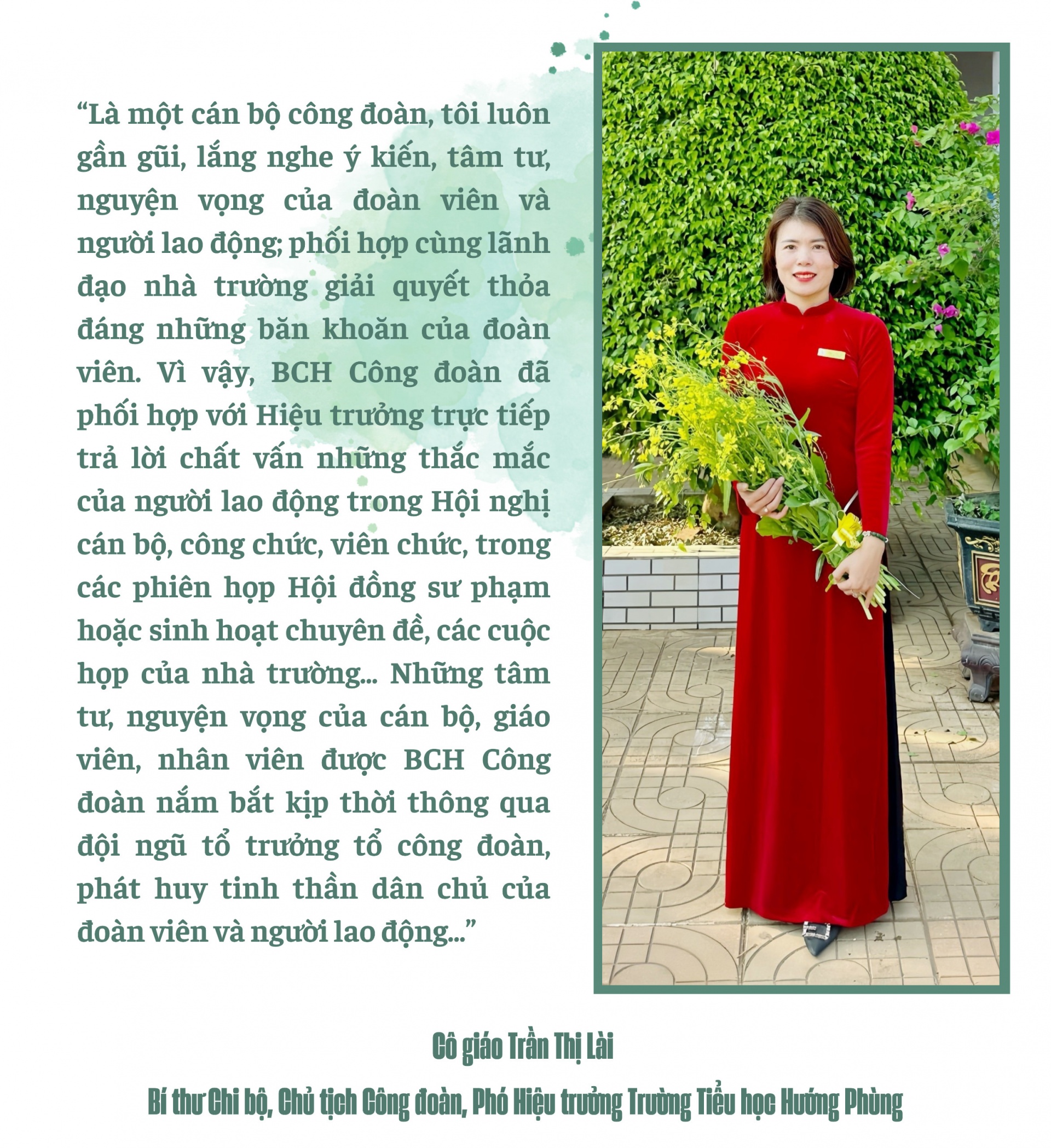 Bông hoa sống với nghề bằng trái tim nhiệt huyết và yêu thương Bông hoa sống với nghề bằng trái tim nhiệt huyết và yêu thương