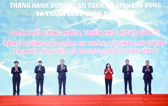 Tháng hành động về ATVSLĐ năm 2024: Tất cả phải cùng hành động Tháng hành động về ATVSLĐ năm 2024: Tất cả phải cùng hành động