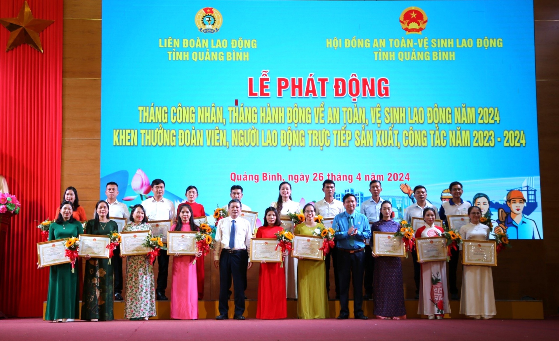 Quảng Bình phát động Tháng Công nhân với 6 nội dung trọng tâm Quảng Bình phát động Tháng Công nhân với 6 nội dung trọng tâm