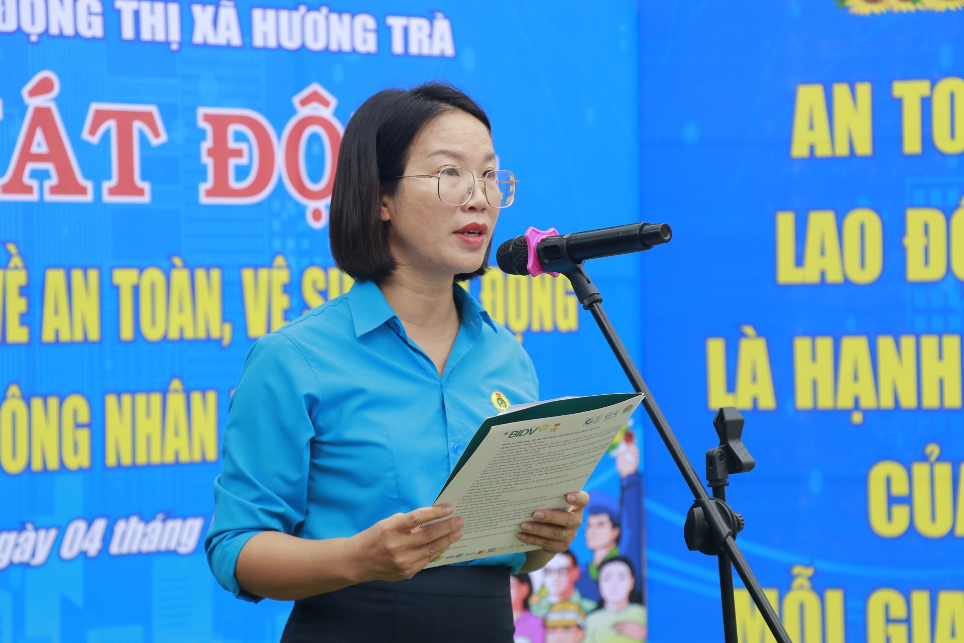 Thừa Thiên Huế: Đoàn viên, người lao động thị xã Hương Trà hưởng ứng Tháng Công nhân