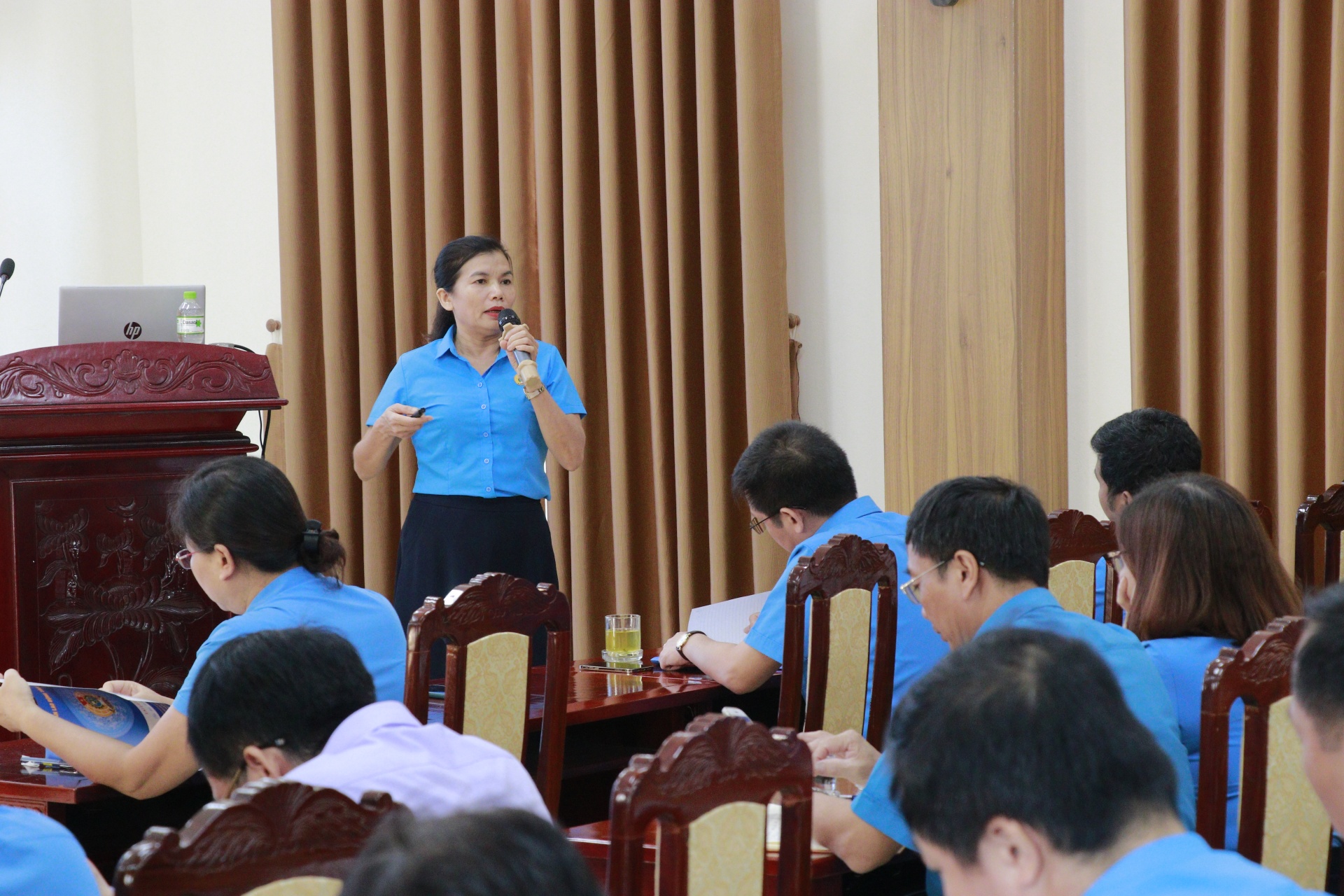 Tập huấn về Nghị quyết Đại hội cho cán bộ công đoàn Tập huấn về Nghị quyết Đại hội cho cán bộ công đoàn