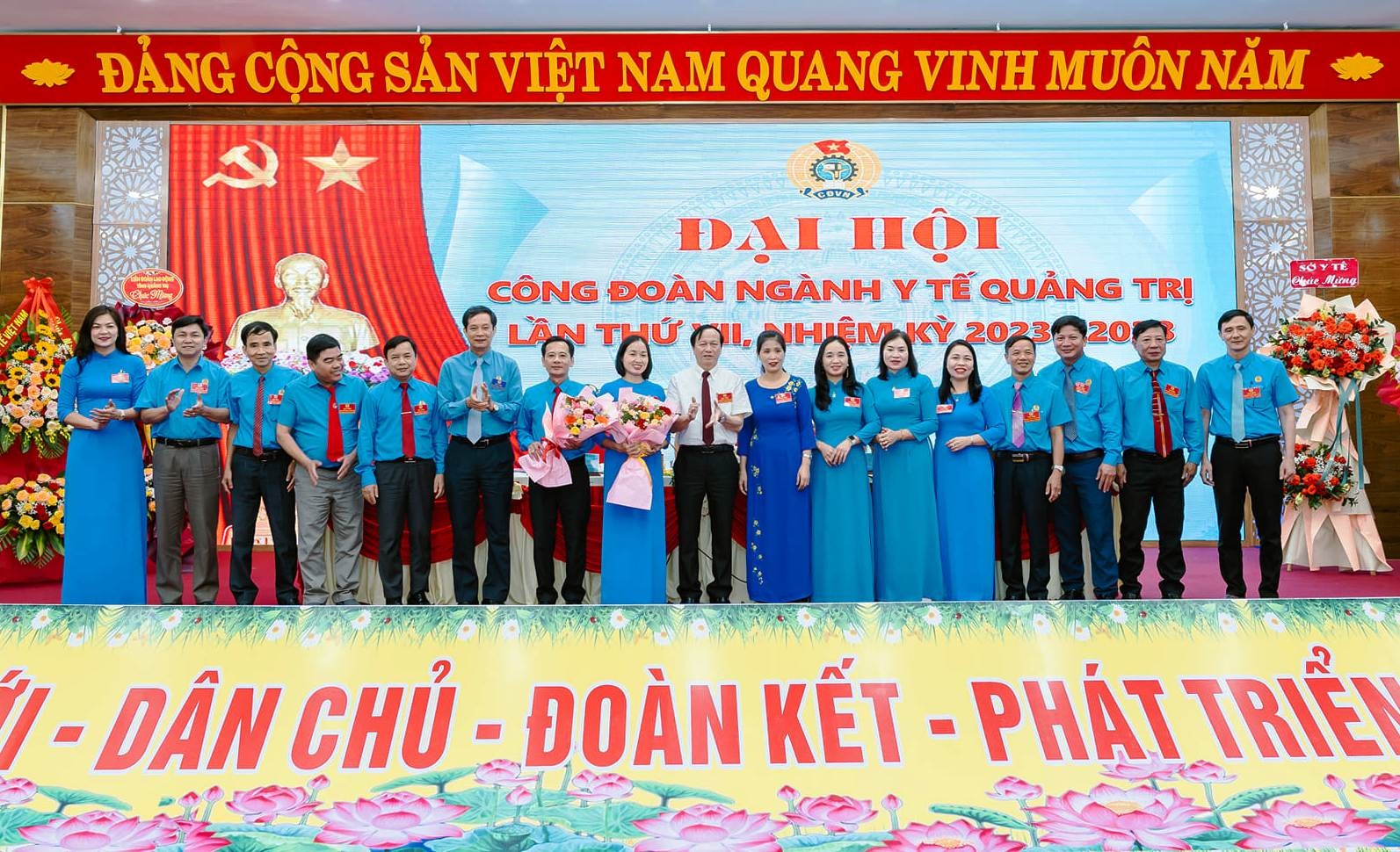 Công đoàn ngành Y tế Quảng Trị và sự lớn mạnh của đội ngũ người lao động Công đoàn ngành Y tế Quảng Trị và sự lớn mạnh của đội ngũ người lao động