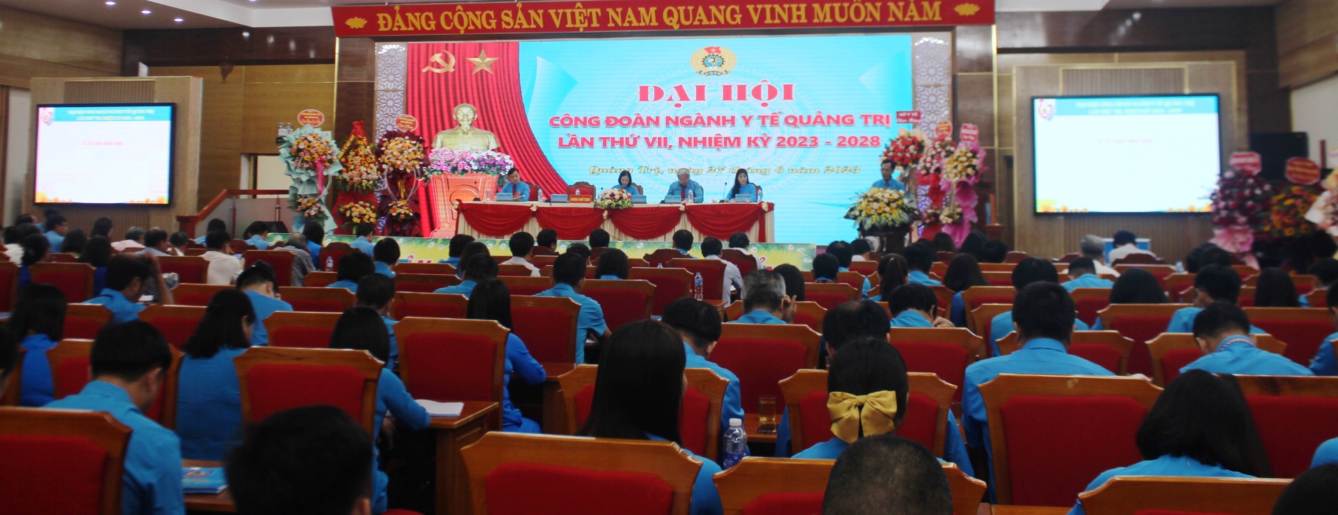 Công đoàn ngành Y tế Quảng Trị và sự lớn mạnh của đội ngũ người lao động Công đoàn ngành Y tế Quảng Trị và sự lớn mạnh của đội ngũ người lao động