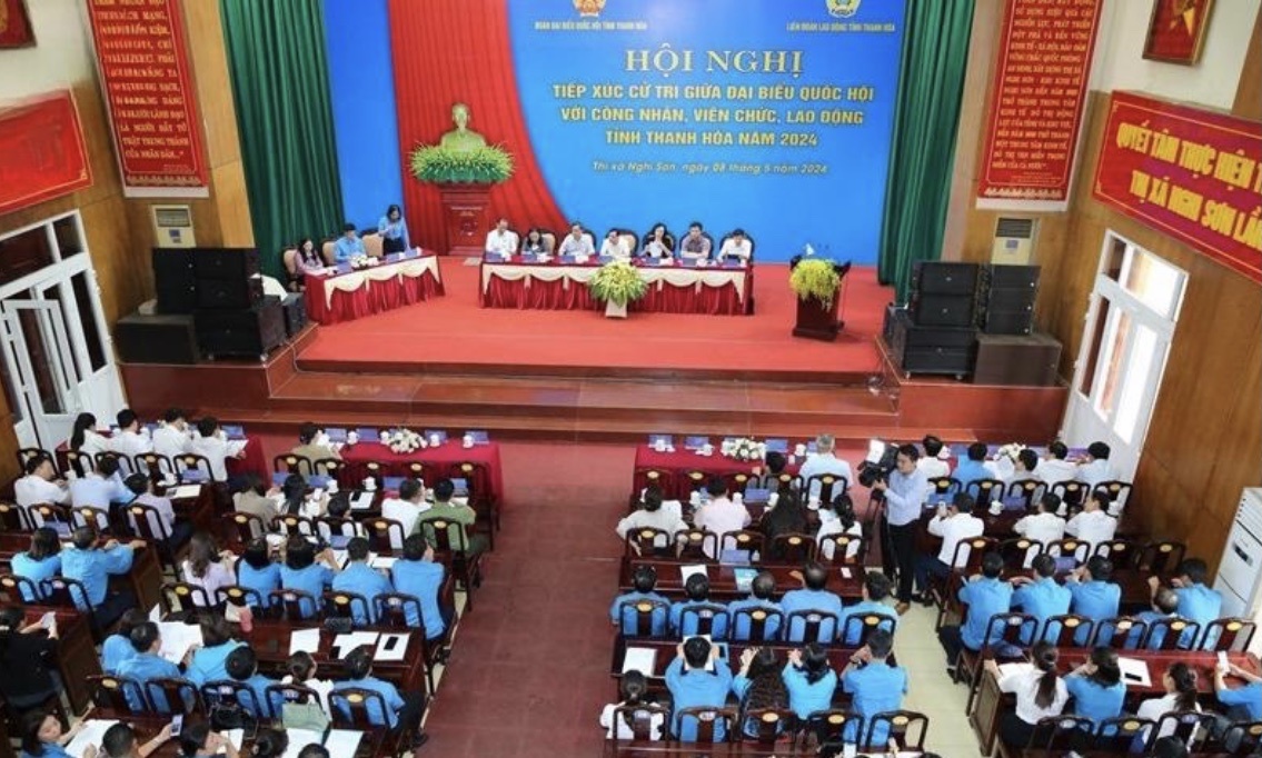 Công nhân Thanh Hóa kiến nghị về bảo hiểm và nhà ở xã hội