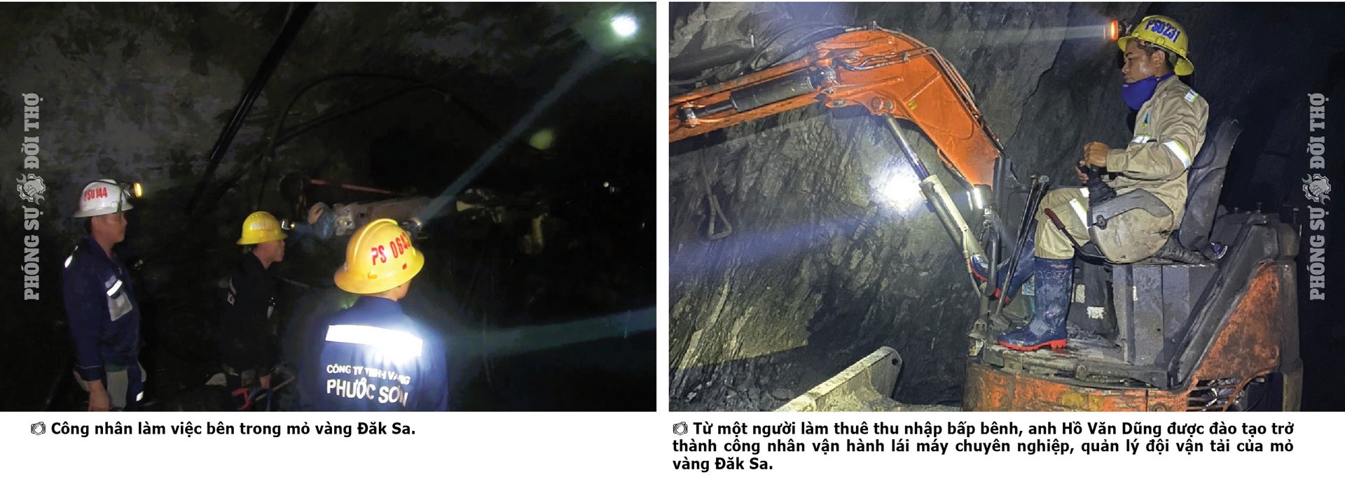 Phóng sự Đời thợ: Một lần vào với “núi vàng” Đăk Sa Phóng sự Đời thợ: Một lần vào với “núi vàng” Đăk Sa